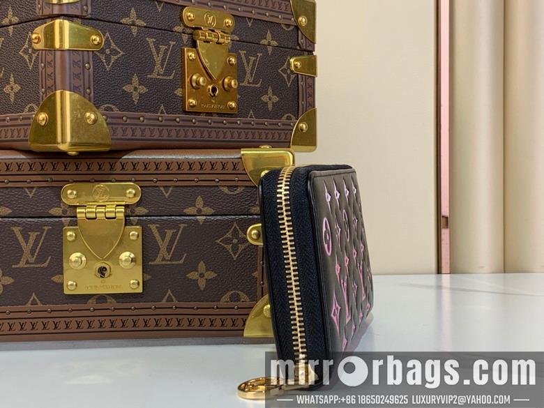 LV Bags Zippy m14096 19.5x10.5x2.5cm gf