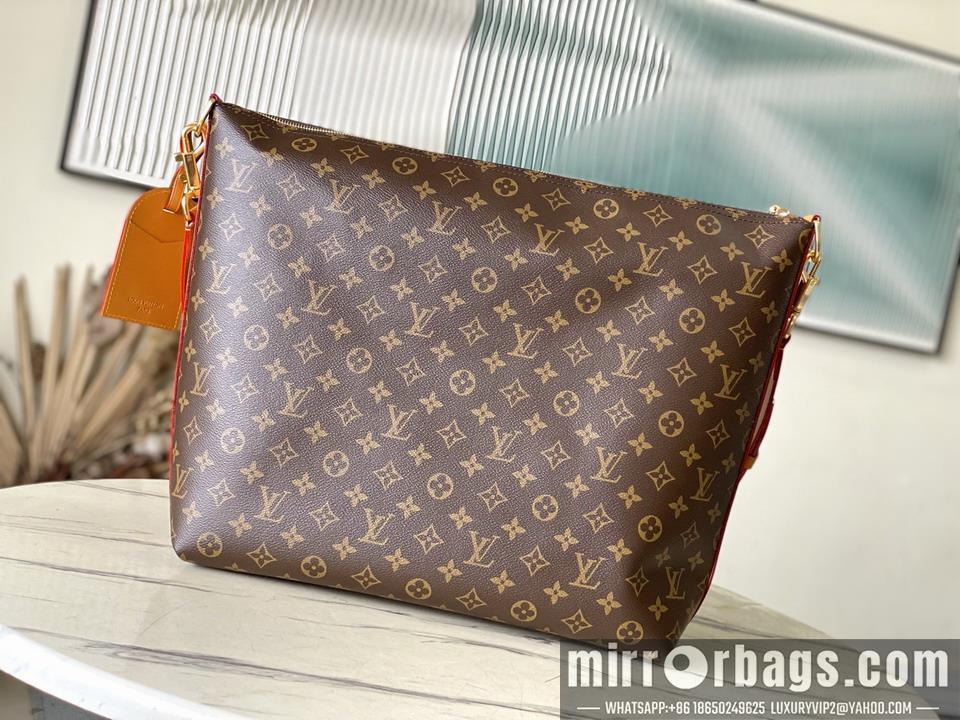 LV Bags Vagabond Hobo M14018 35x12x38cm gf