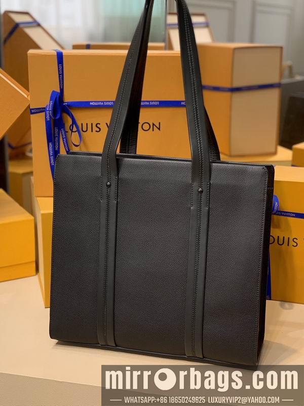 LV Bags Aerogram Tote M57308 黑36.5x34x13cm gf