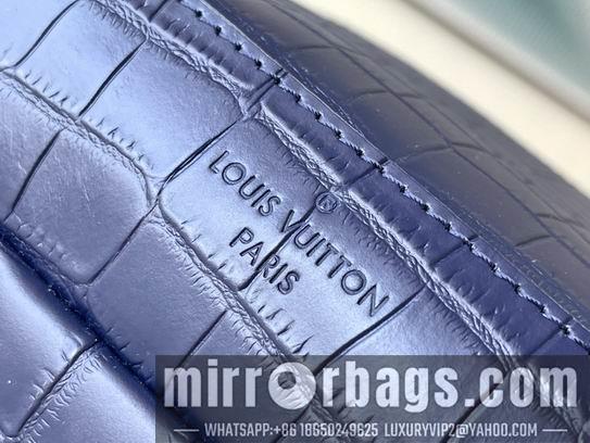 LV Bags Avenue N41720鳄鱼纹黑 蓝20x31x10cm gf