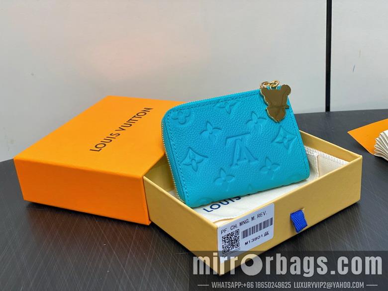 LV Bags Compact M13801 11x8.5x1.5cm gf