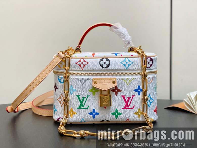 LV Bags Vanity M13662 19x11.5x6.5cm gf