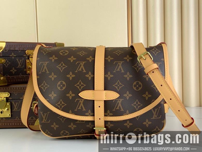 LV Bags Saumur M40710 28x11x20cm gf