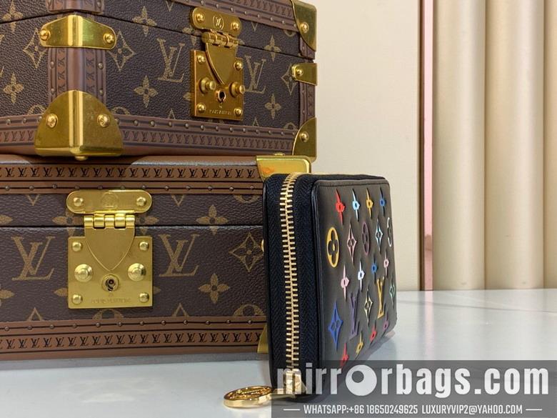 LV Bags Zippy m14096 19.5x10.5x2.5cm gf1
