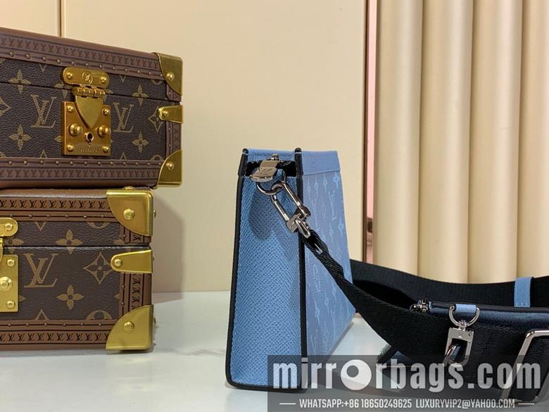 LV Bags Gaston m14114 22x14.5x4.5cm gf