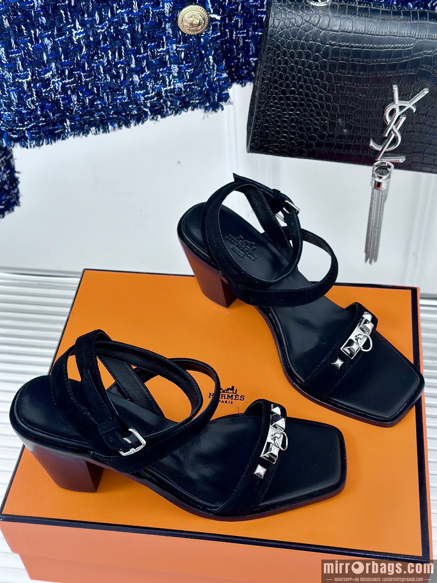 Hermes Shoes Hermes sz35-42 6.5cm h0707