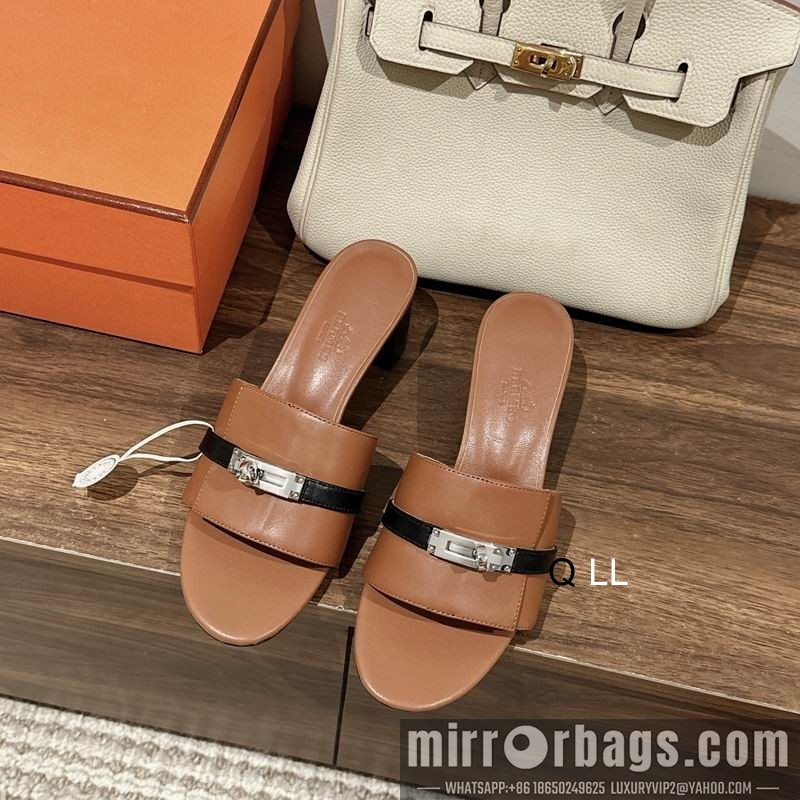 Hermes Shoes Hermes sz35-40 5CM 8C LL0901