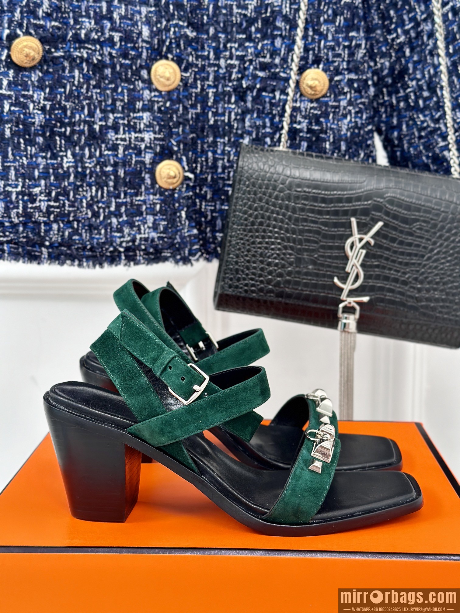 Hermes Shoes Hermes sz35-42 6.5cm h0707