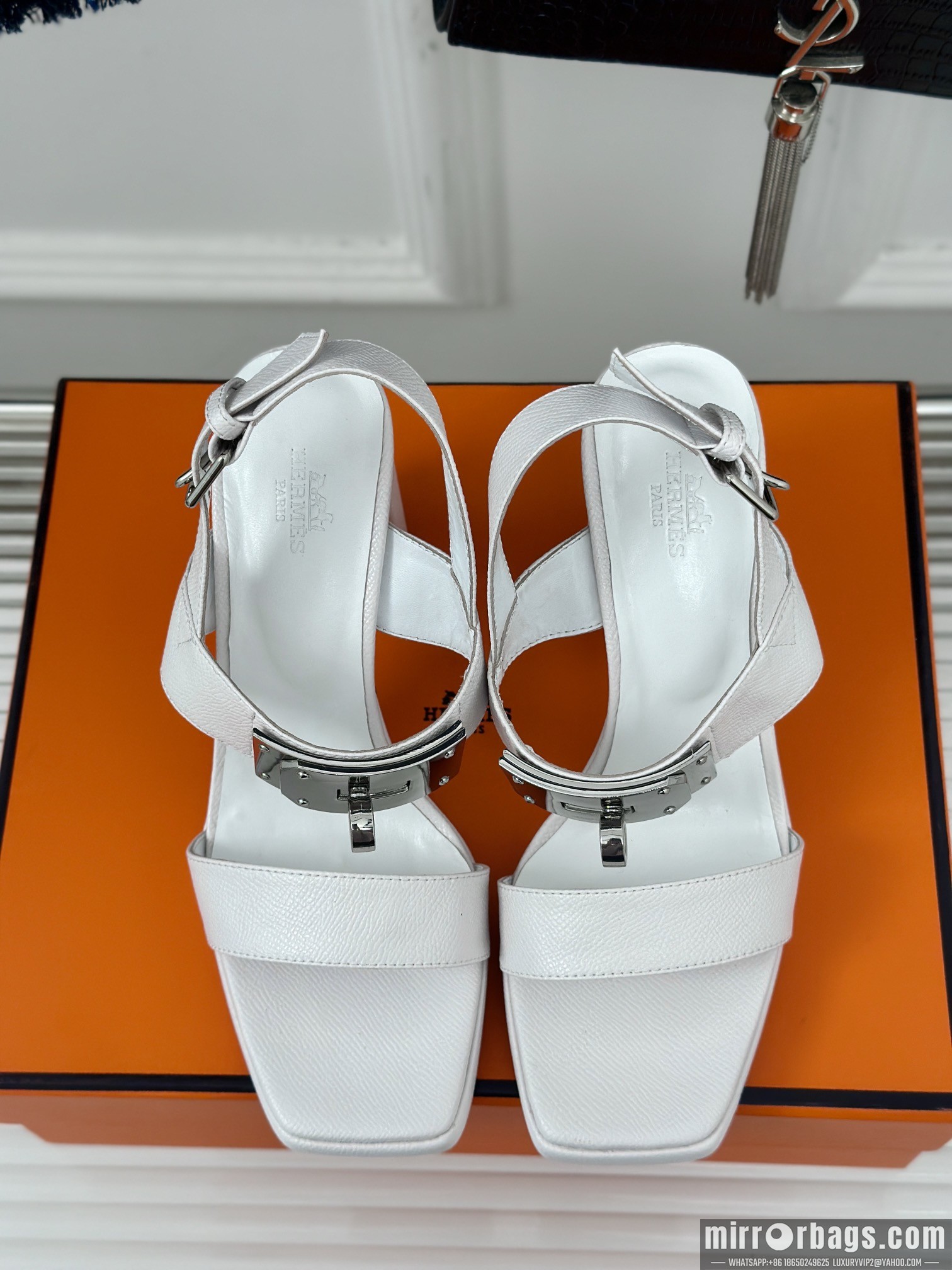 Hermes Shoes Hermes sz35-42 9.5cm h0704
