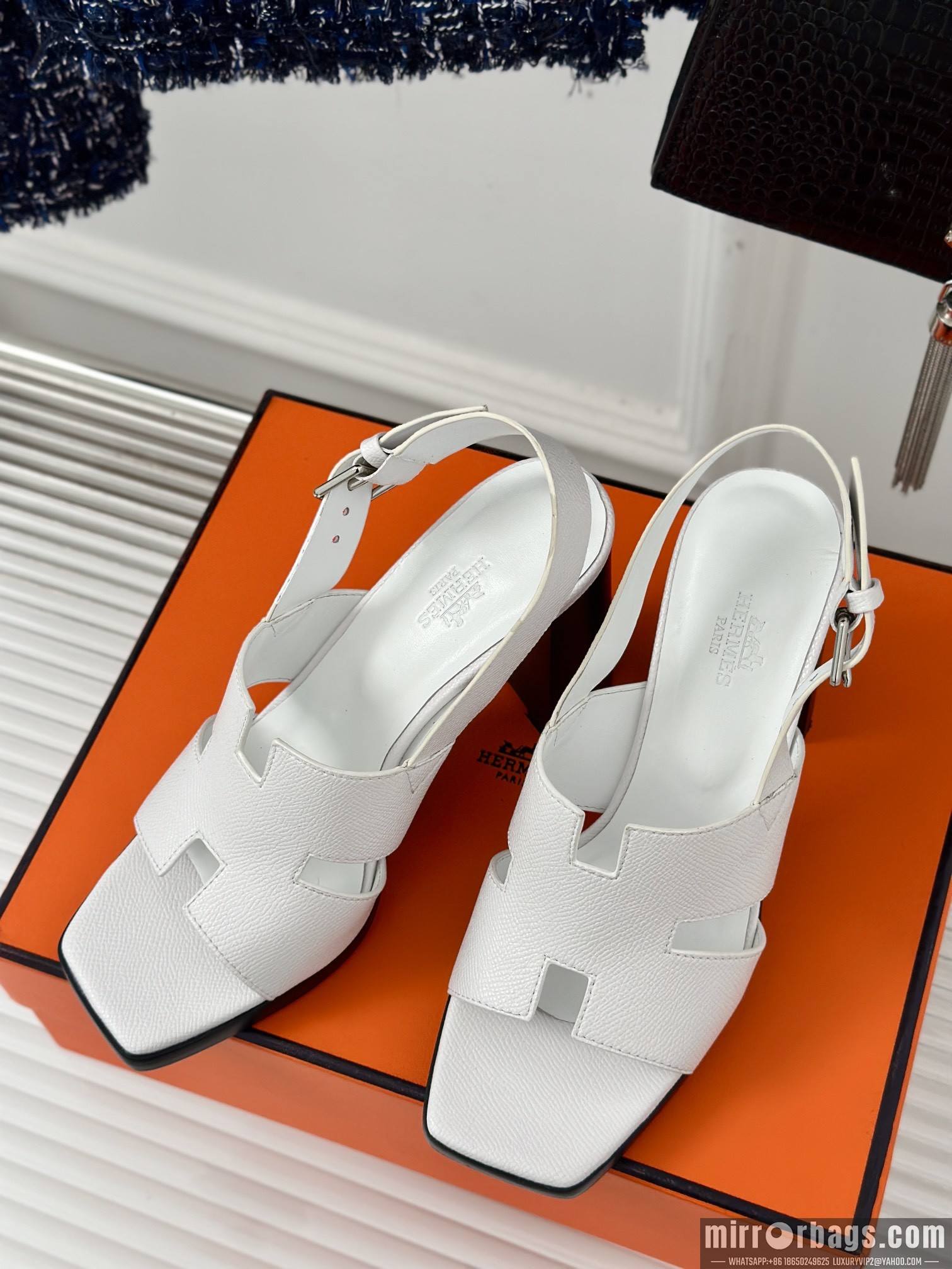 Hermes Shoes Hermes sz35-42 9.5cm h0702