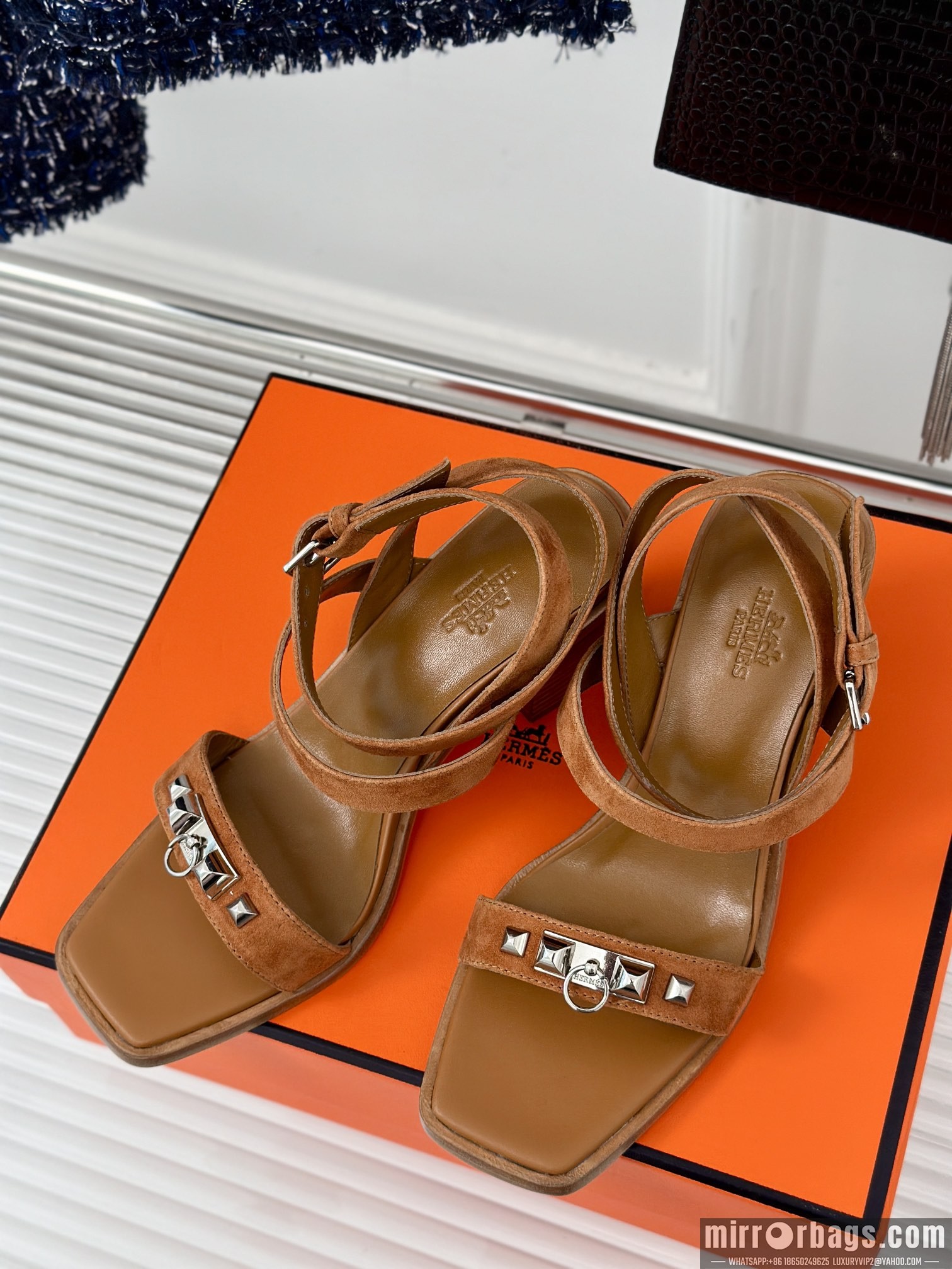 Hermes Shoes Hermes sz35-42 6.5cm h0707