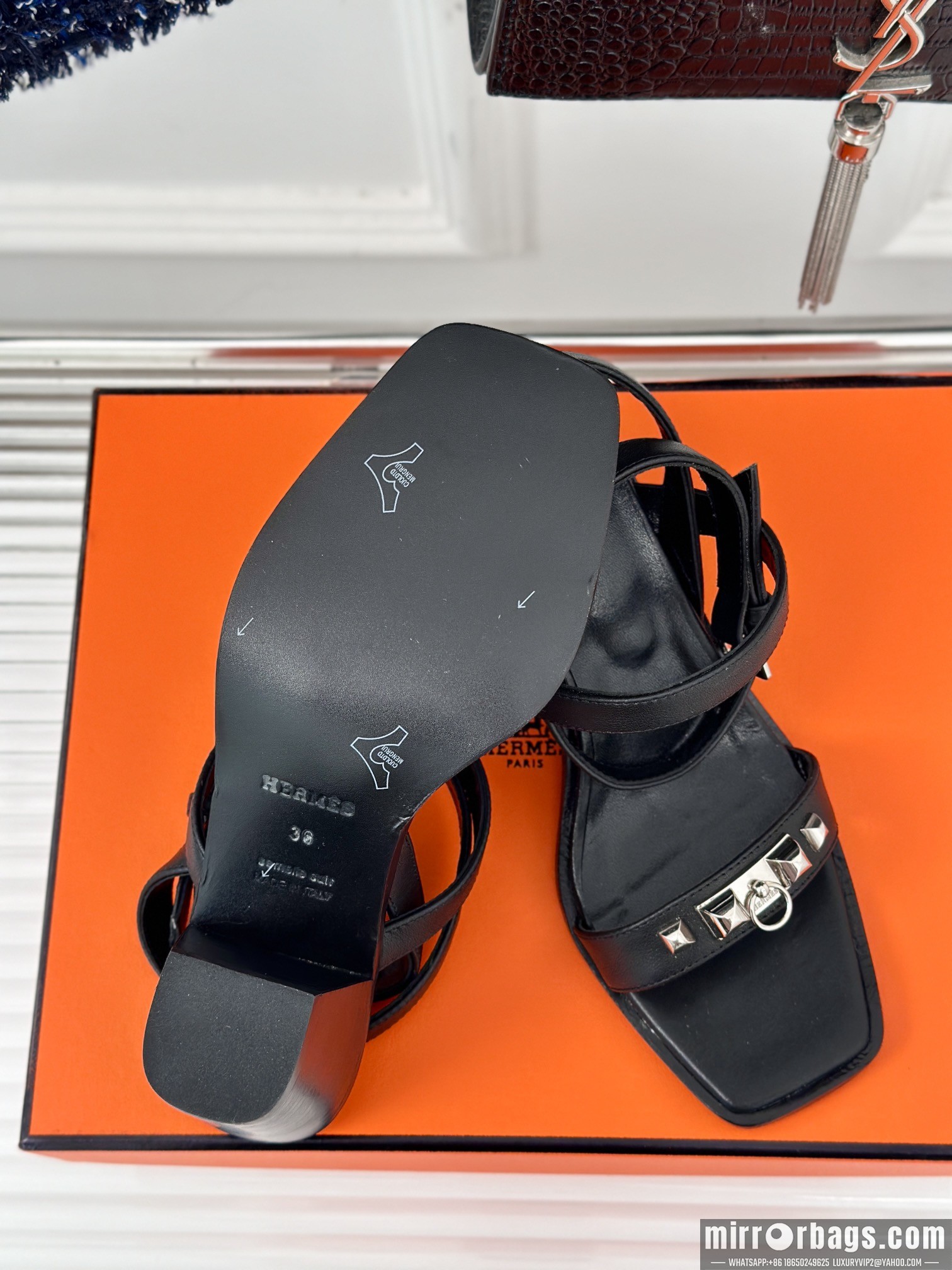 Hermes Shoes Hermes sz35-42 6.5cm h0707