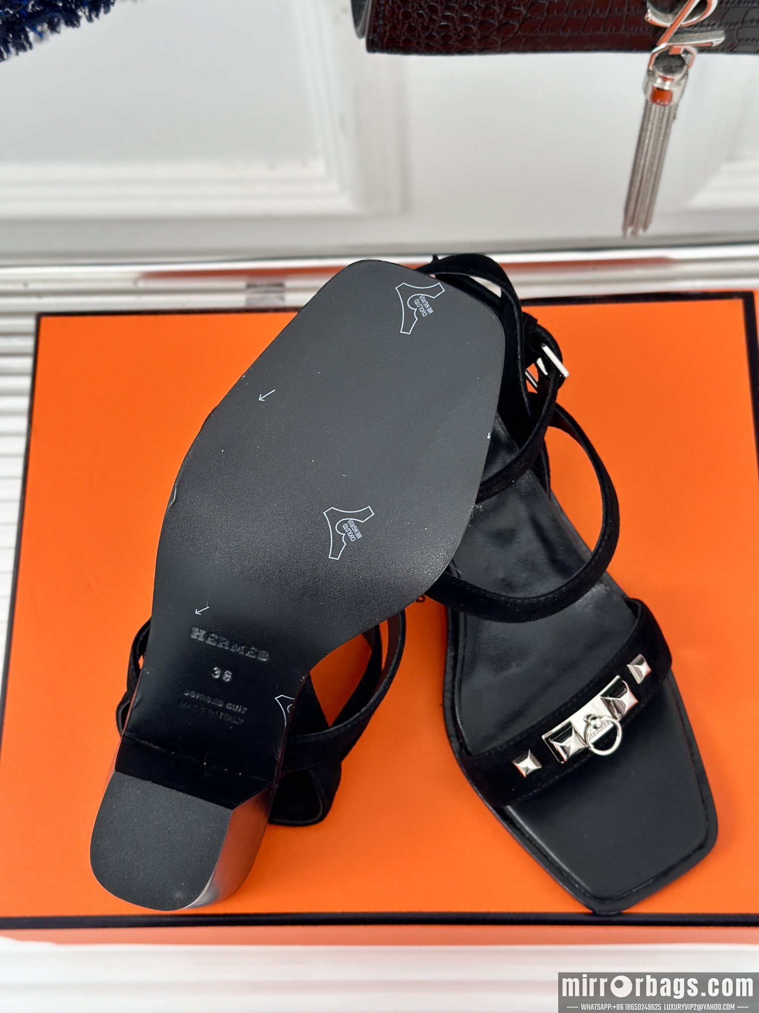 Hermes Shoes Hermes sz35-42 6.5cm h0707