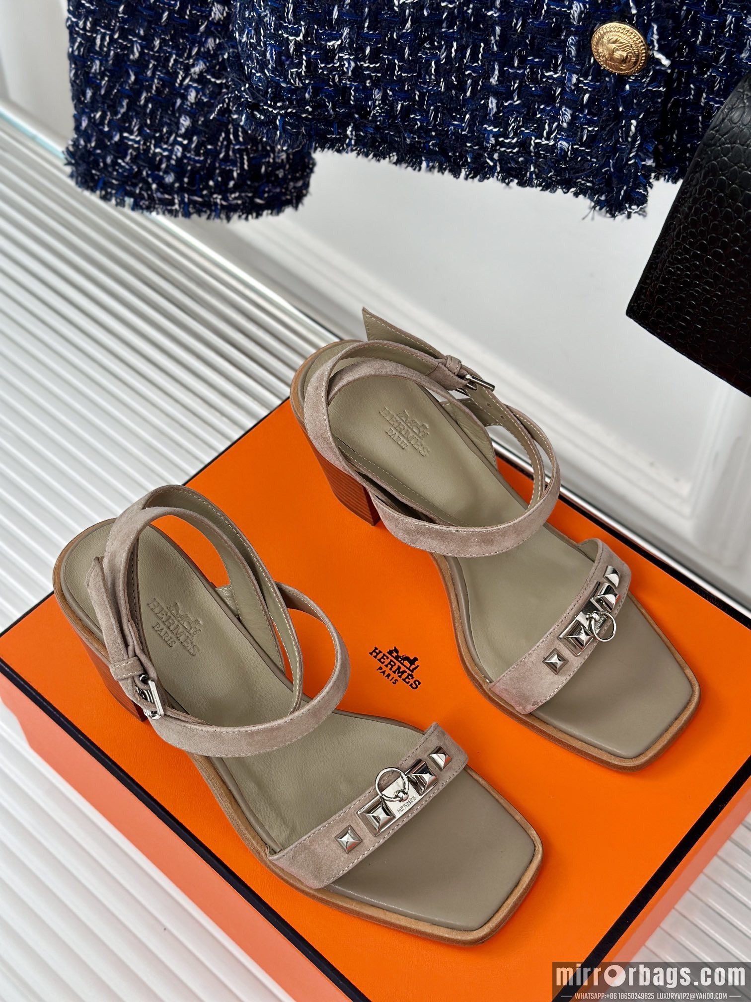 Hermes Shoes Hermes sz35-42 6.5cm h0707
