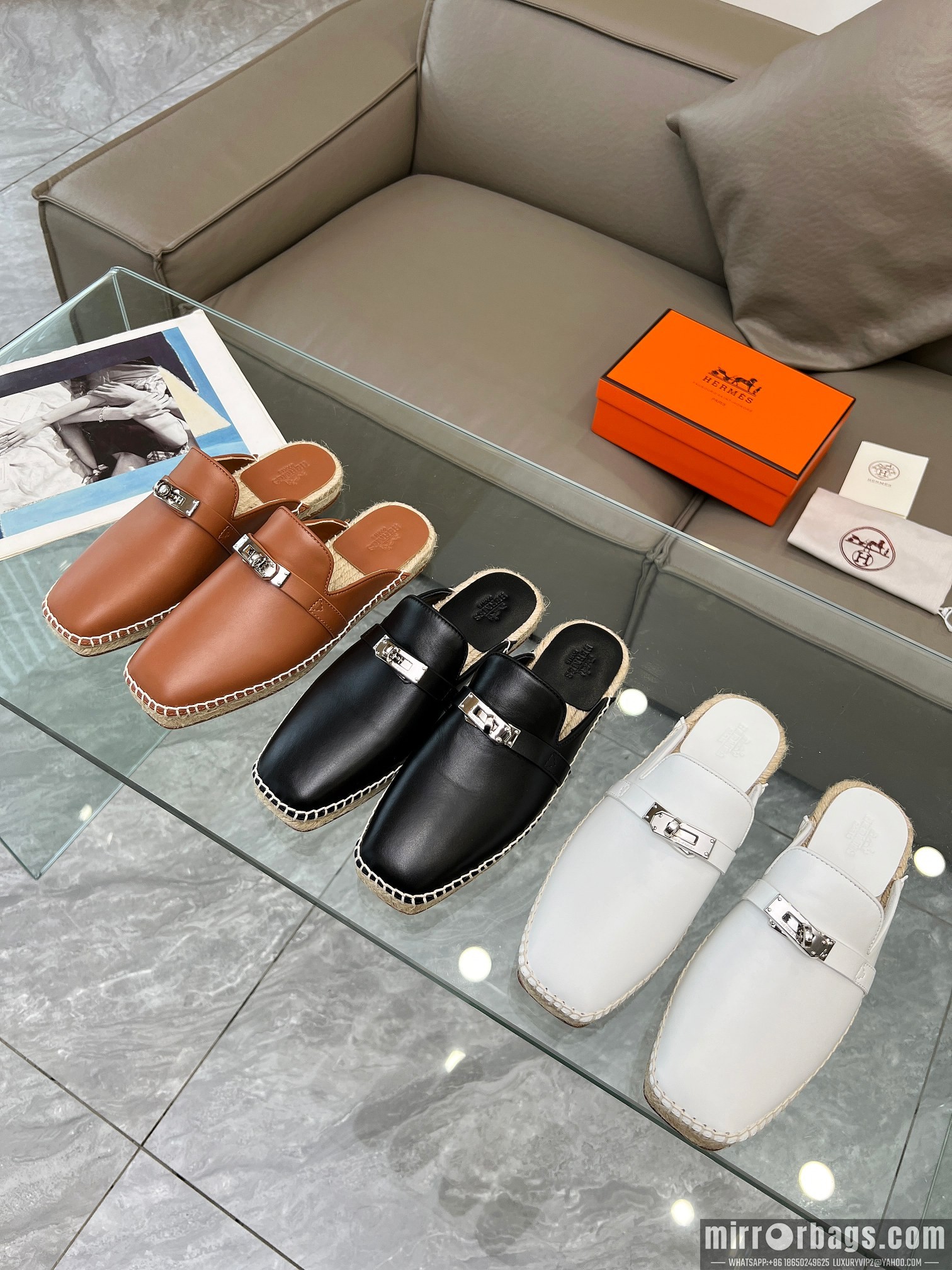 Hermes Shoes Hermes sz35-41 h0701