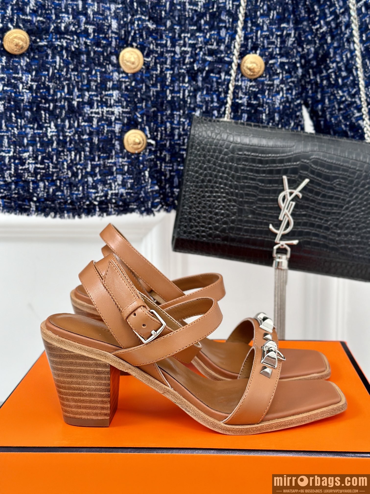 Hermes Shoes Hermes sz35-42 6.5cm h0707