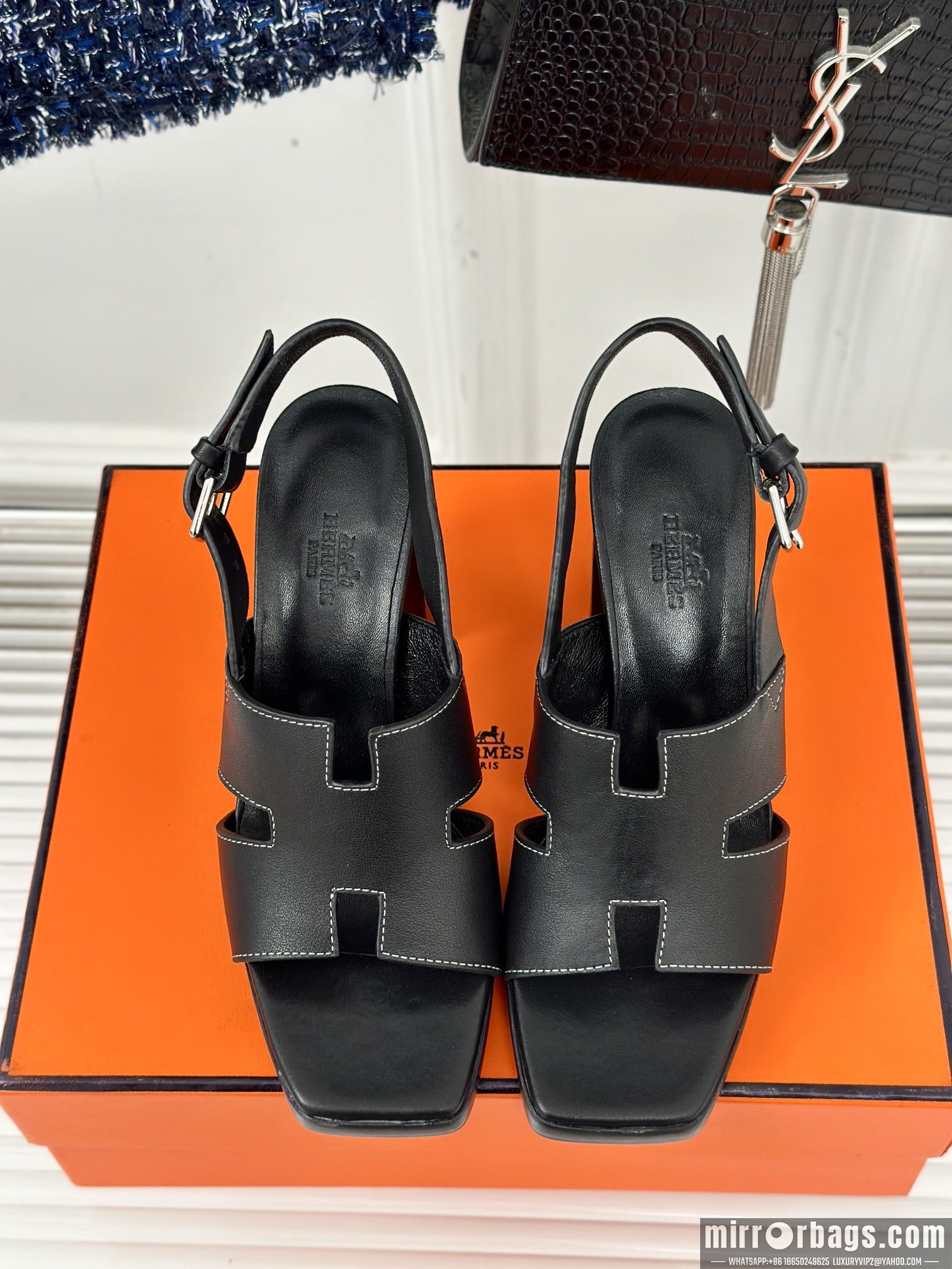Hermes Shoes Hermes sz35-42 9.5cm h0701