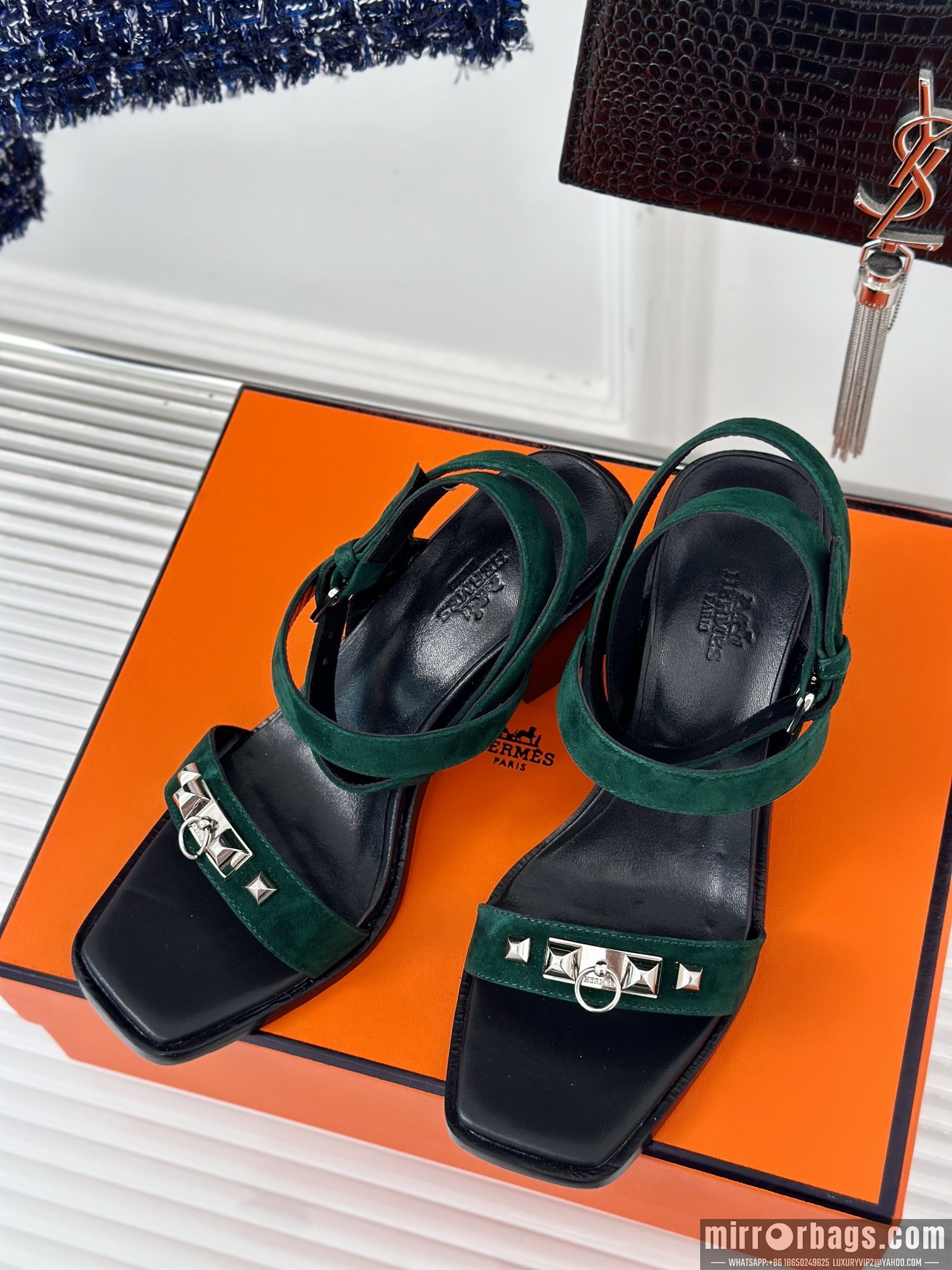 Hermes Shoes Hermes sz35-42 6.5cm h0707