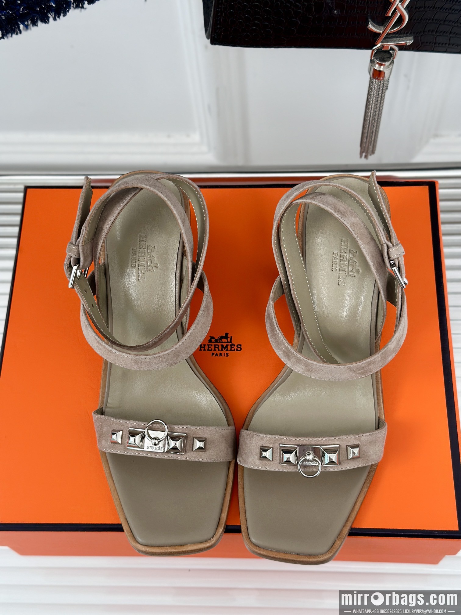 Hermes Shoes Hermes sz35-42 6.5cm h0707