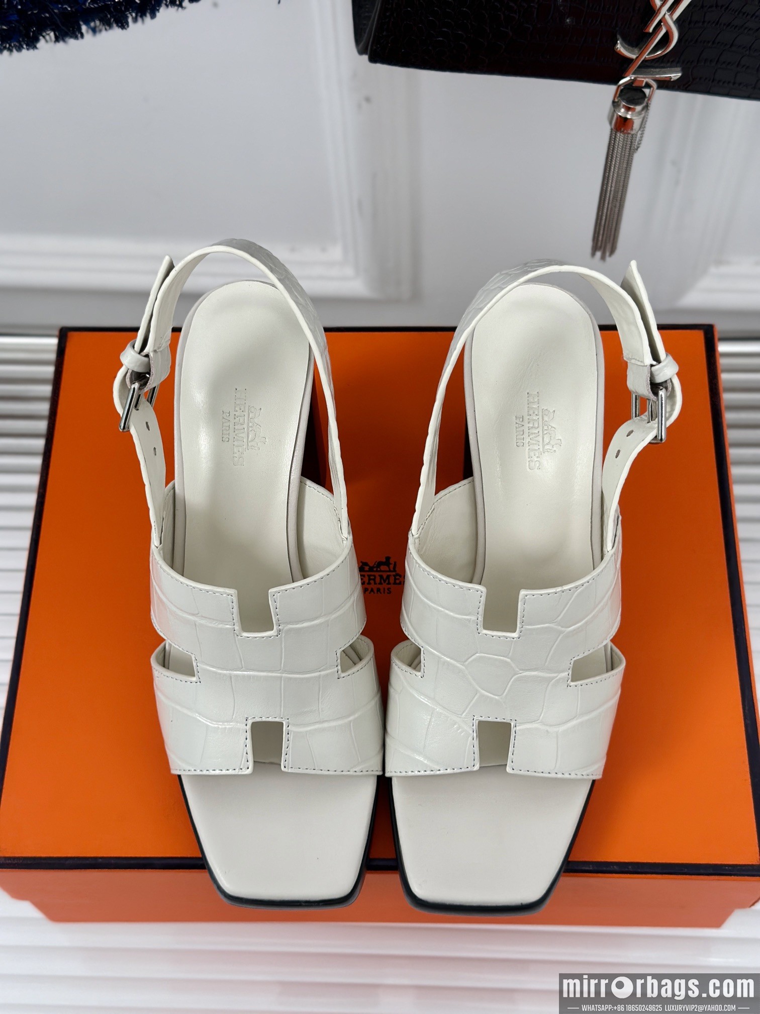 Hermes Shoes Hermes sz35-42 9.5cm h0703