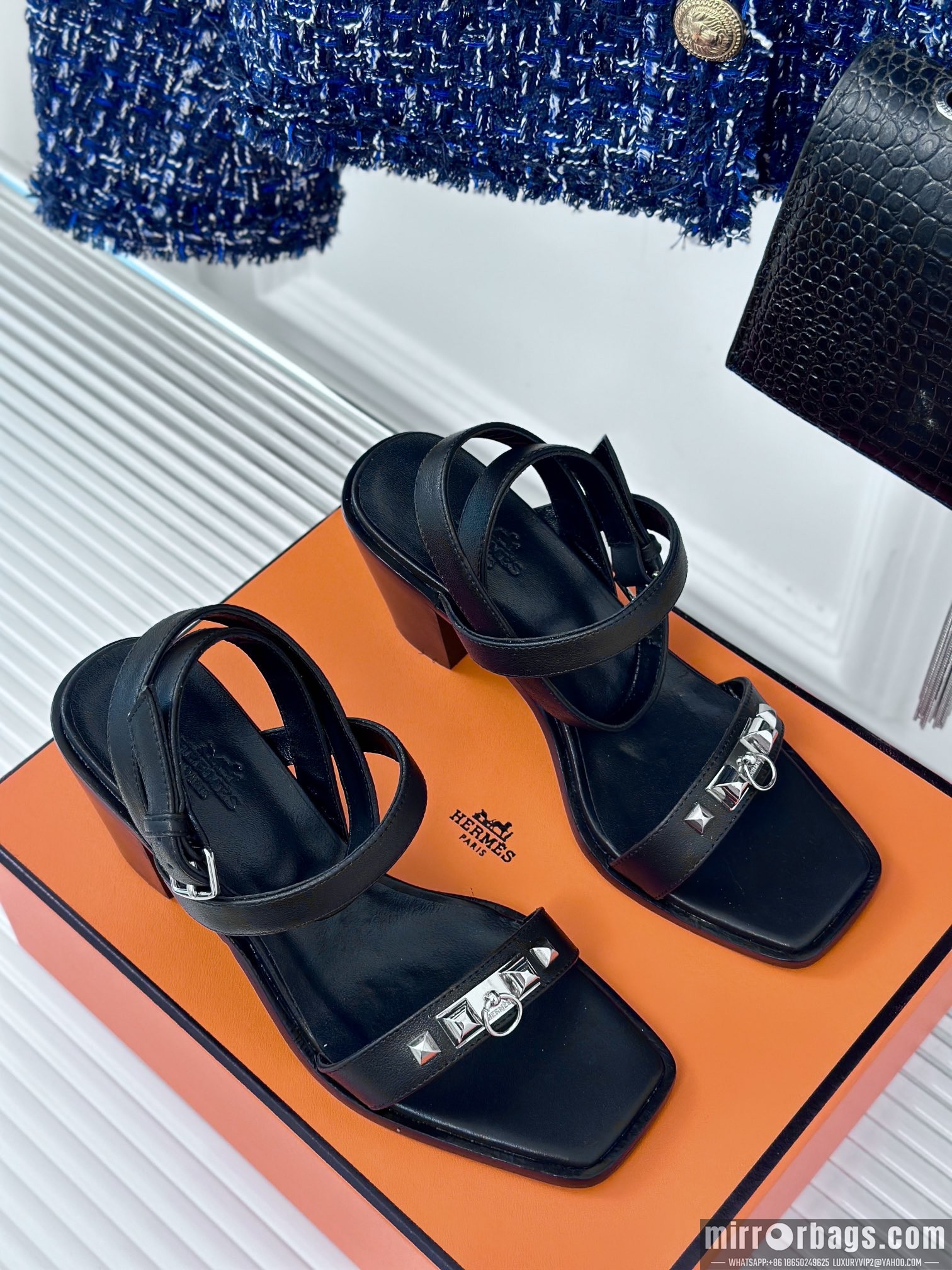 Hermes Shoes Hermes sz35-42 6.5cm h0707