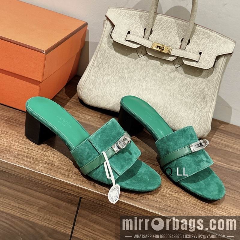 Hermes Shoes Hermes sz35-40 5CM 8C LL0901