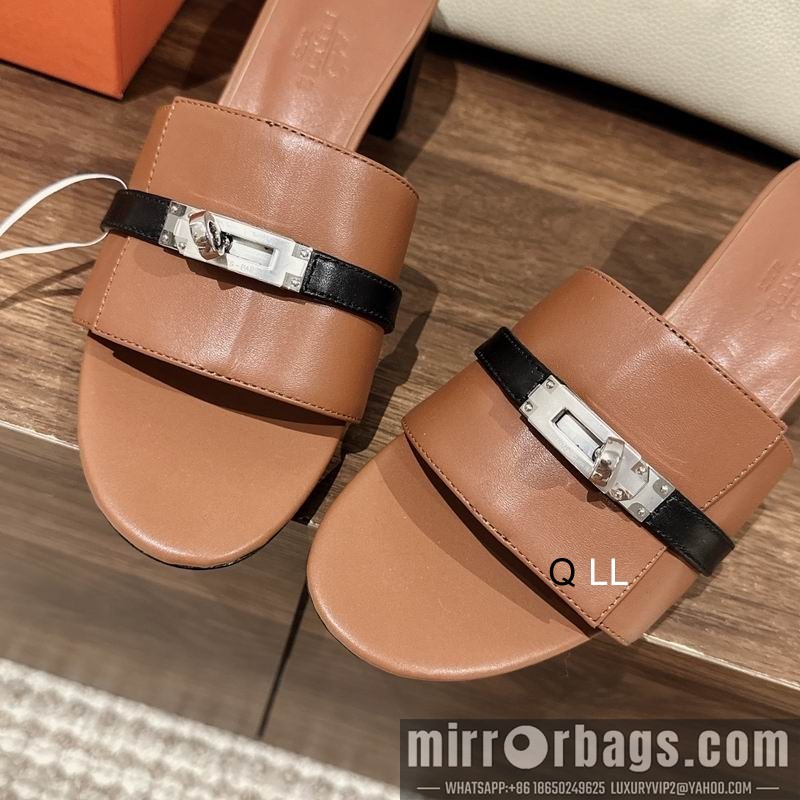Hermes Shoes Hermes sz35-40 5CM 8C LL0901
