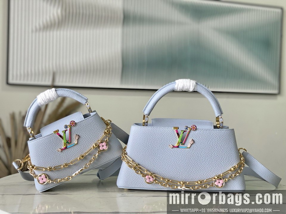 LV Bags Cap M13707 22x12x8cm gf