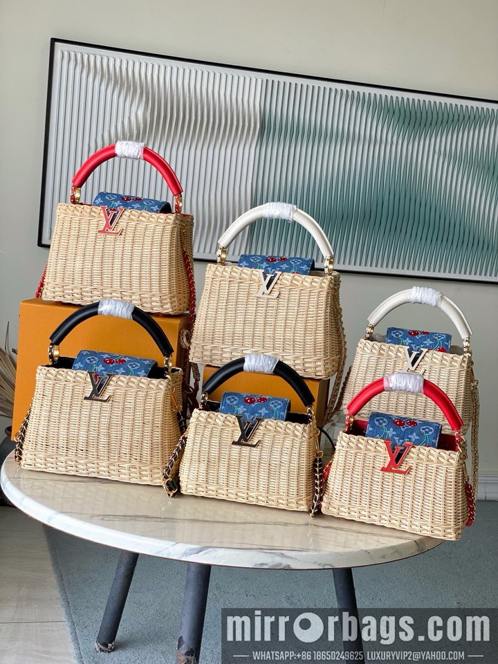 LV Bags Cap M14295 21x13.6x8cm gf
