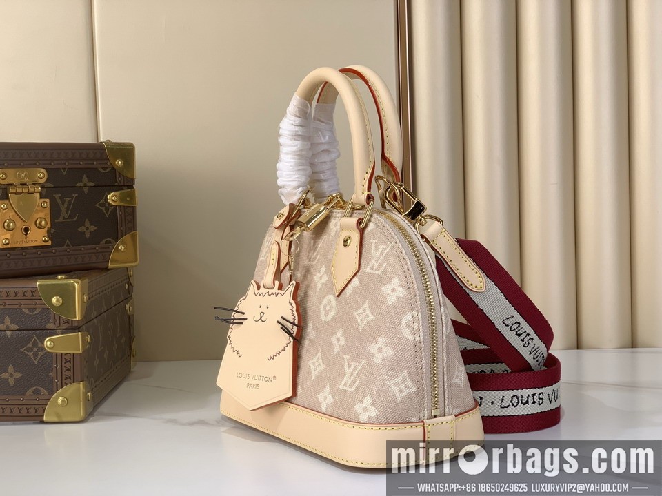 LV Bags Alma m25728 17.5x11.5x23.5cm gf