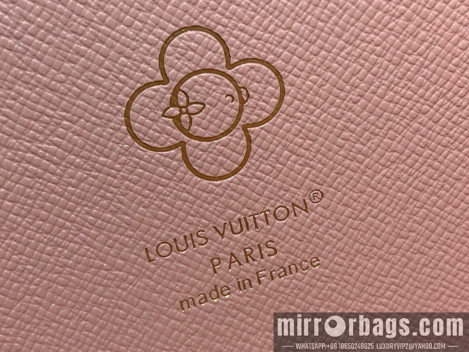 LV Bags Zippy m26256 19.5x10.5x2.5cm gf