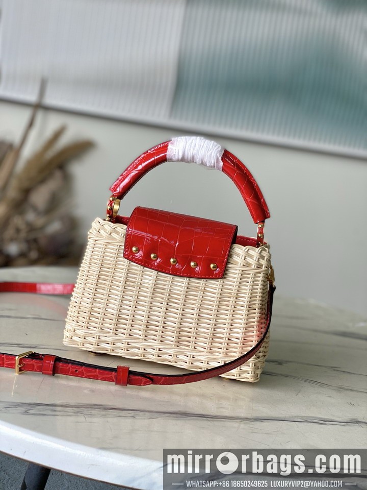 LV Bags Cap M48865 21x14x8cm gf3