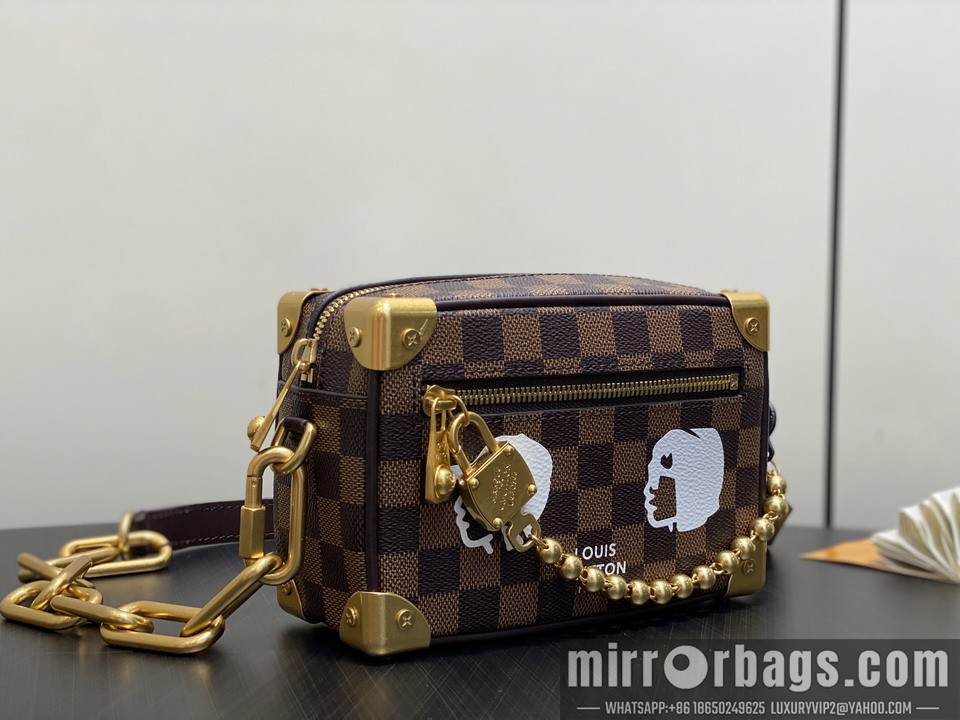 LV Bags Soft Trunk N40809 18.5x13x8cm gf