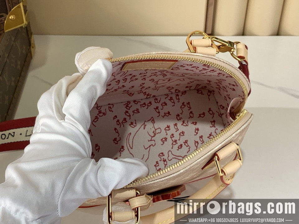 LV Bags Alma m25728 17.5x11.5x23.5cm gf