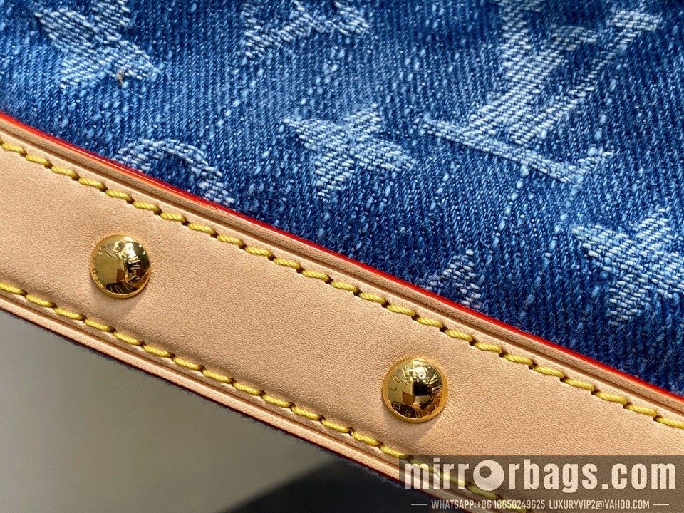 LV Bags Noe M83043 17.5x8.8x20.5cm gf