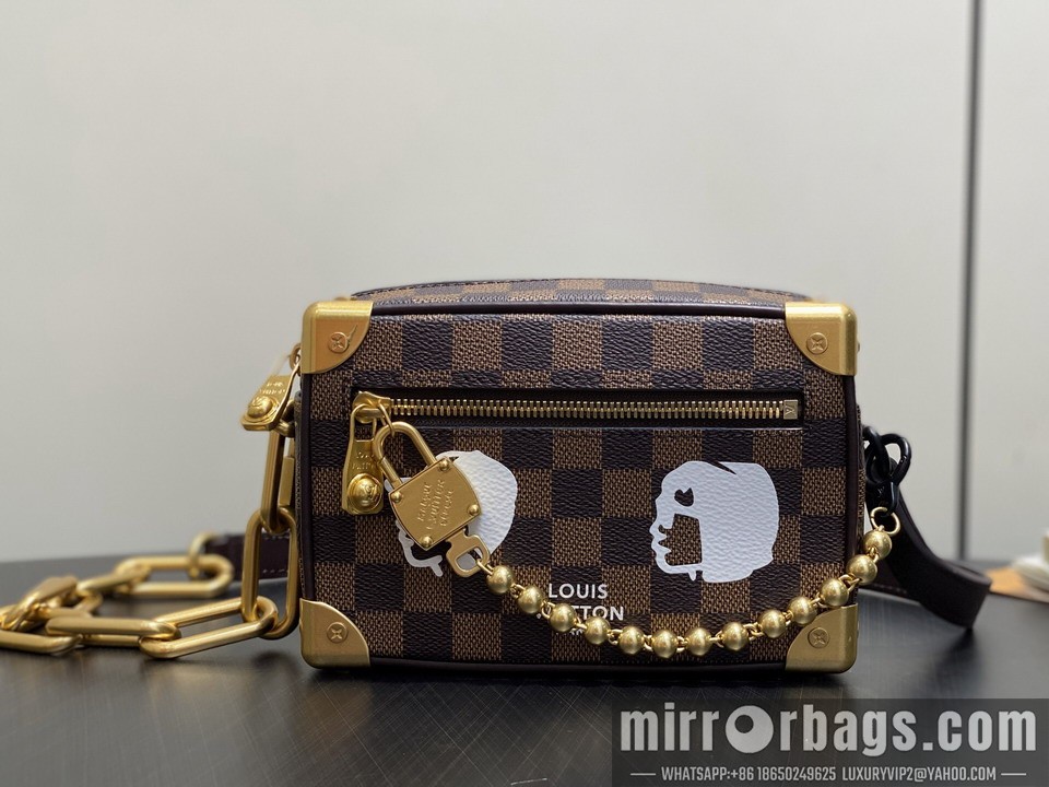 LV Bags Soft Trunk N40809 18.5x13x8cm gf