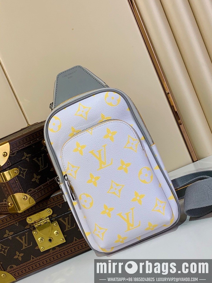 LV Bags Avenue M13963 16x33x5.7cm gf