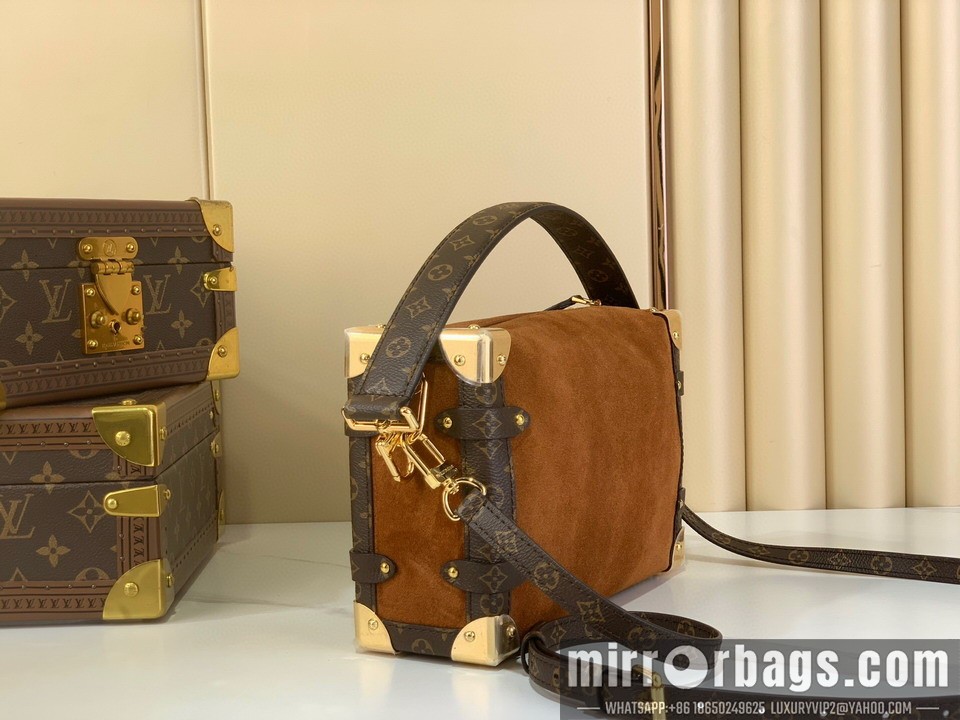 LV Bags Side Trunk m15072 16x8.5x23.5cm gf