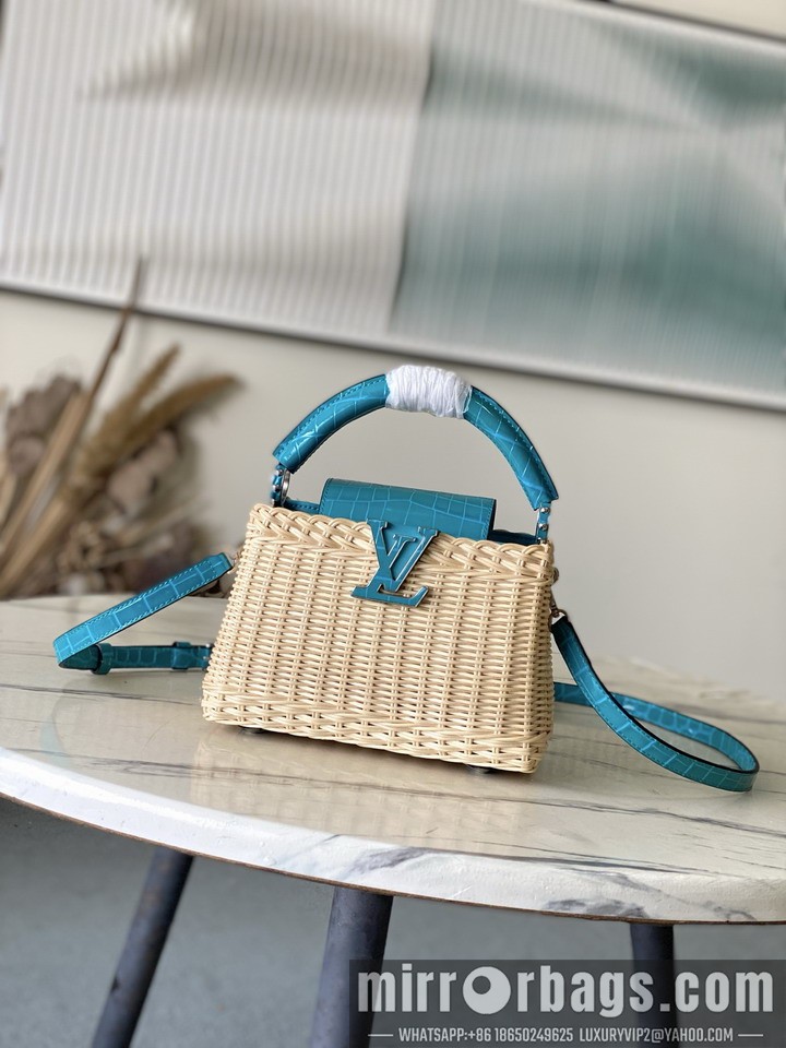 LV Bags Cap M48865 21x14x8cm gf1