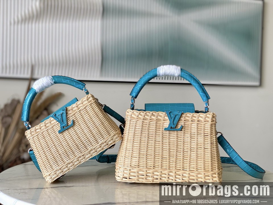 LV Bags Cap M48865 21x14x8cm gf1