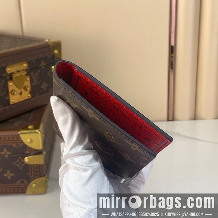 LV Bags Bifold m25918 14x2.5x10cm gf