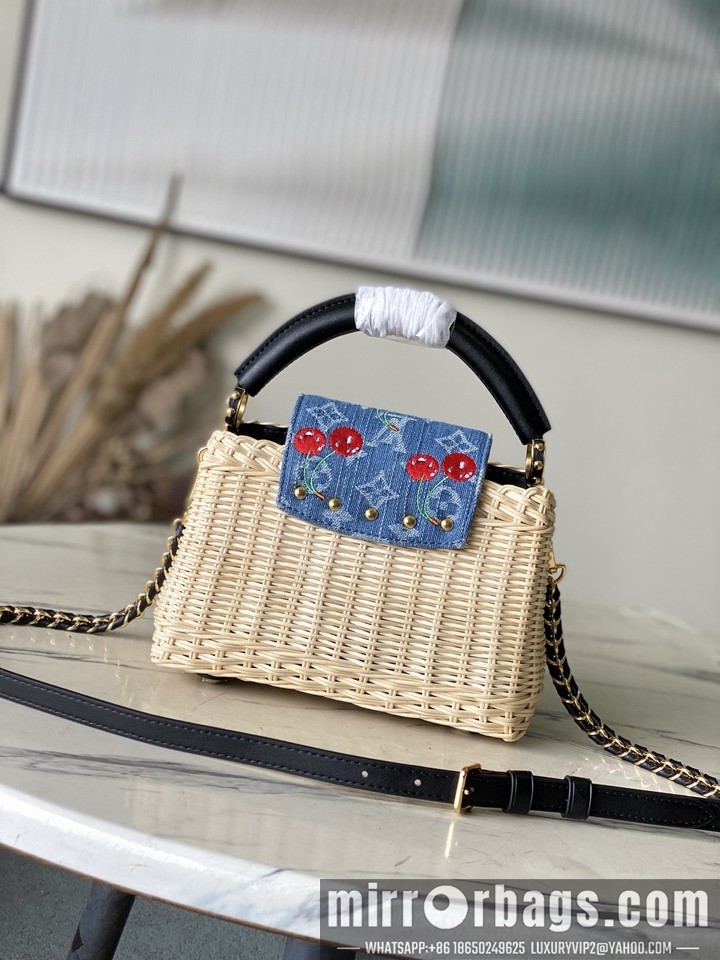 LV Bags Cap M14295 21x13.6x8cm gf2