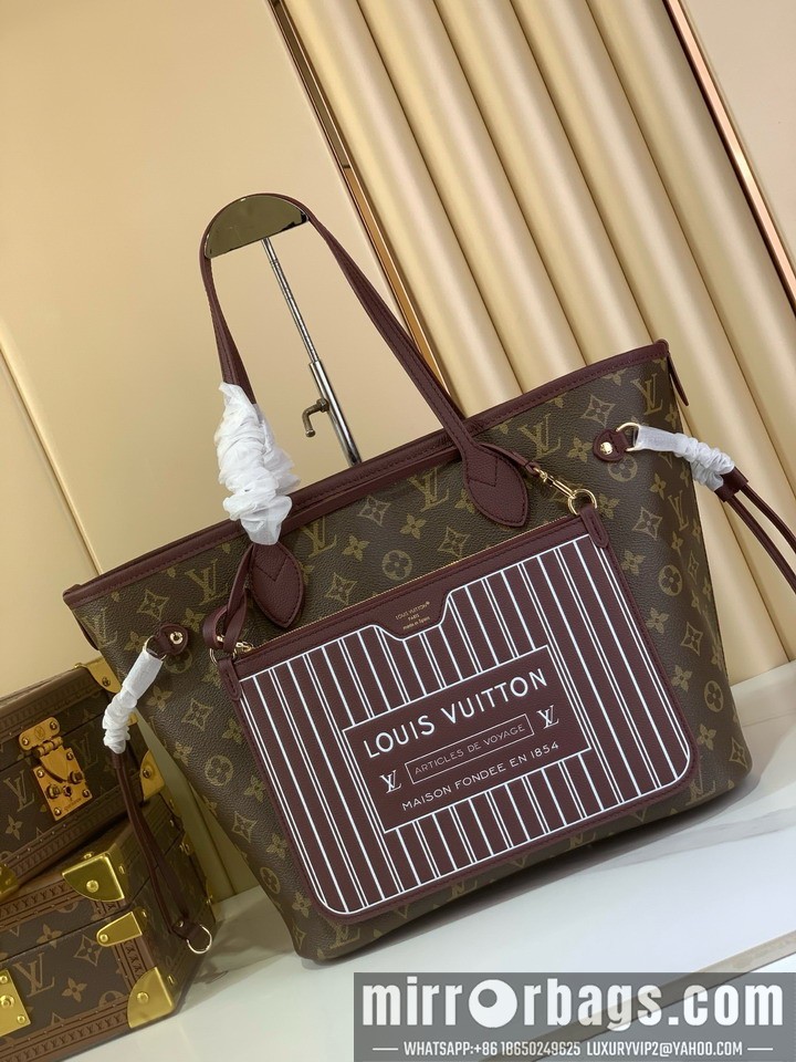 LV Bags Neverfull m11946 31x28x14cm gf