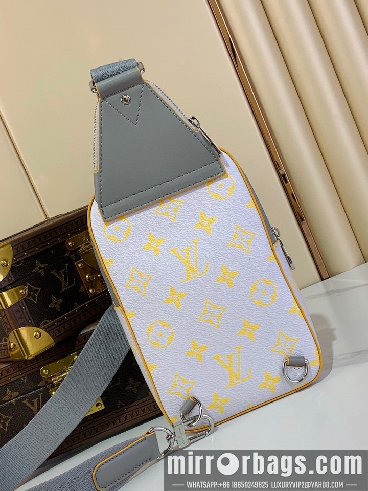 LV Bags Avenue M13963 16x33x5.7cm gf