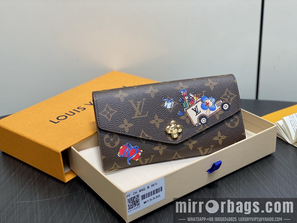 LV Bags Sarah M15336 7.5x4.1x0.8cm gf
