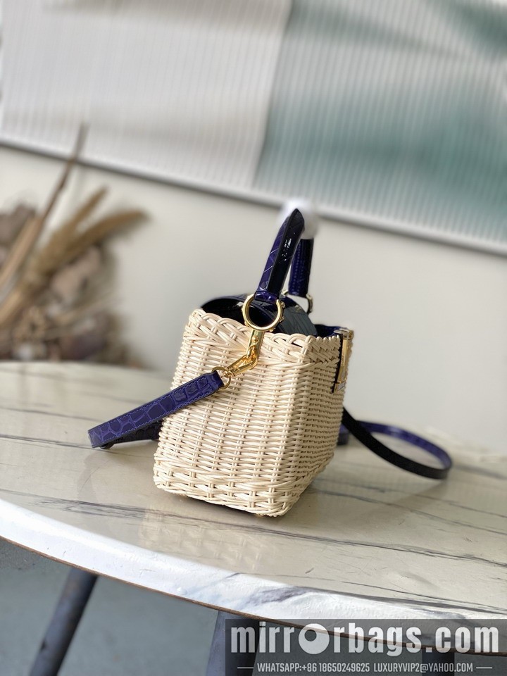LV Bags Cap M48865 21x14x8cm gf