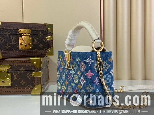 LV Bags Cap m12947 13.6x8x21cm gf