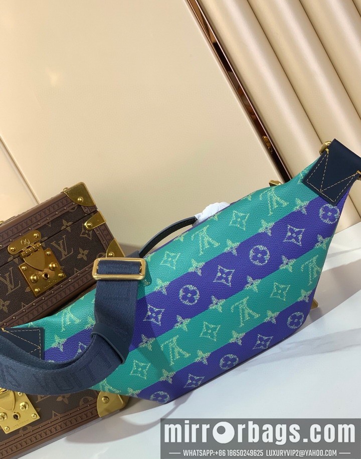 LV Bags Rush M25783 30x15x8cm gf