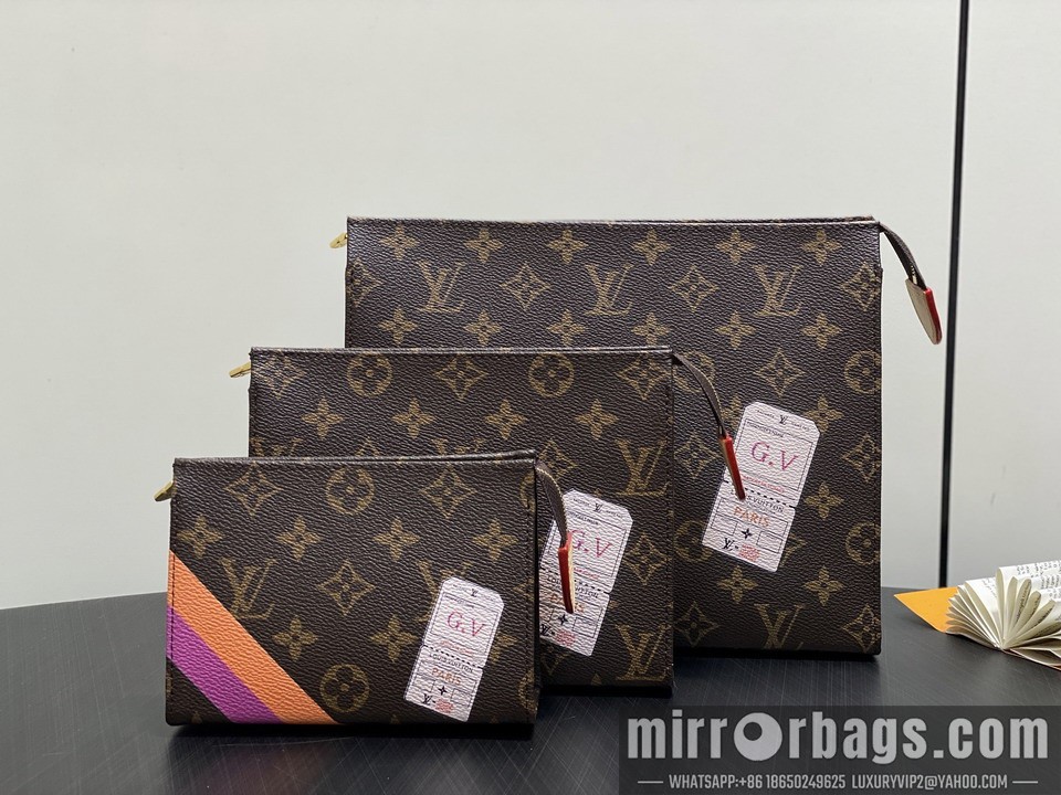 LV Bags Trio P01952 20x5.5x25cm gf