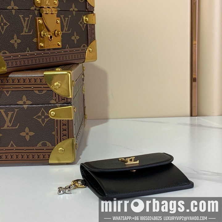 LV Bags Trifold Wallet m15081 10x7x3cm gf